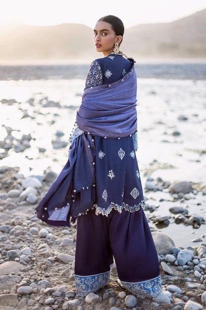 Sana Safinaz 9-B Luxury Lawn Stitched (2023)