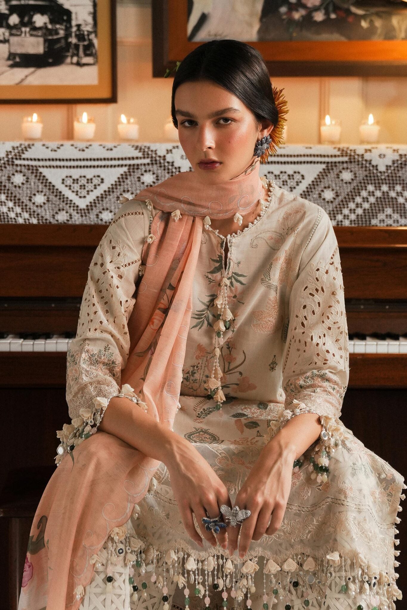 Sana Safinaz 3-A Luxury Lawn Stitched