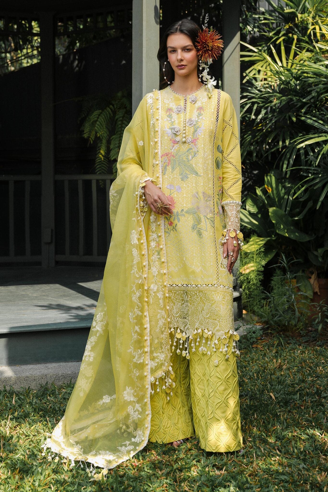 Sana Safinaz 5-B Luxury Lawn Stitched