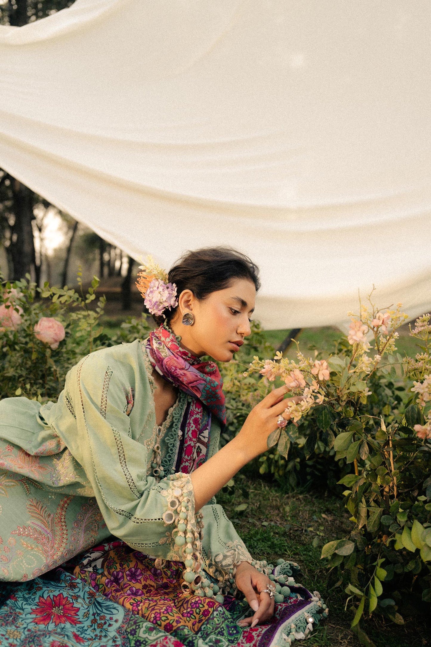 Sana Safinaz 7-B Luxury Lawn Stitched