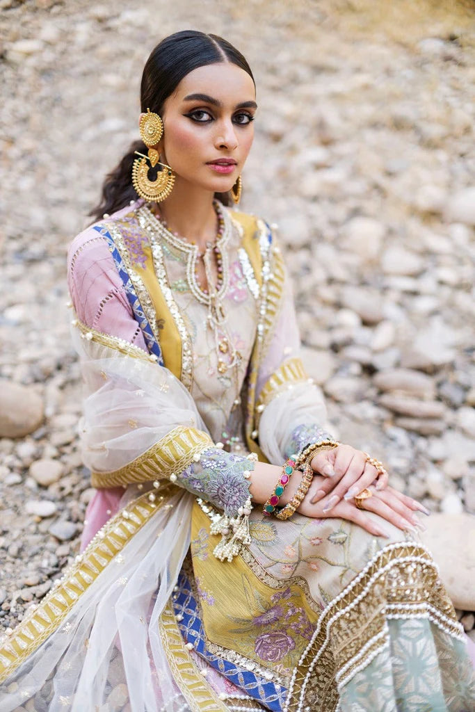 Sana Safinaz 4-B Luxury Lawn Stitched (2025)