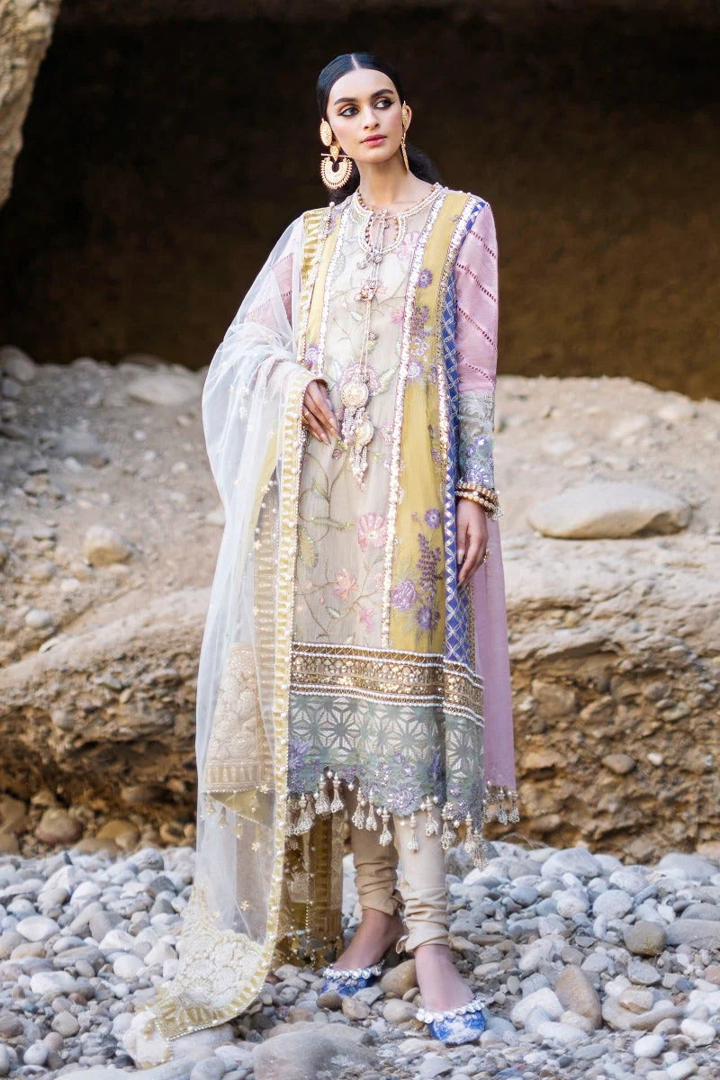 Sana Safinaz 4-B Luxury Lawn Stitched (2025)