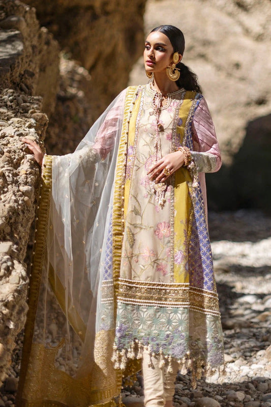 Sana Safinaz 4-B Luxury Lawn Stitched (2025)