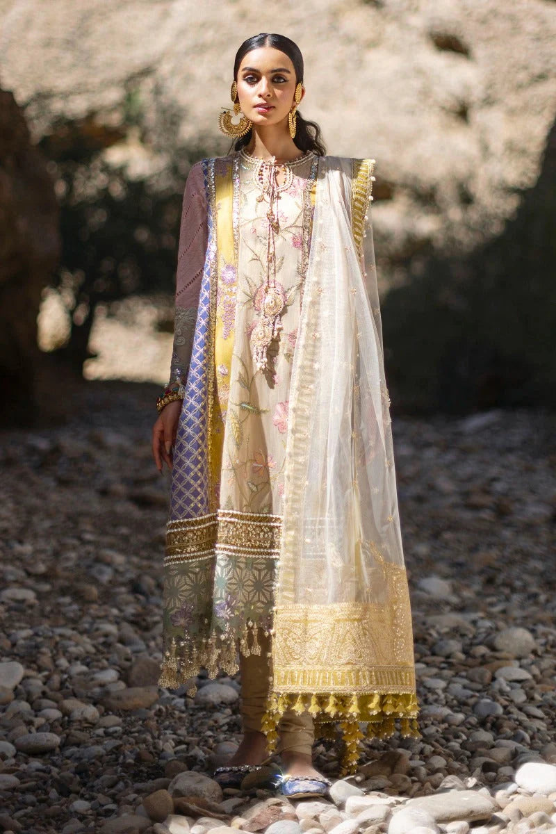 Sana Safinaz 4-B Luxury Lawn Stitched (2025)
