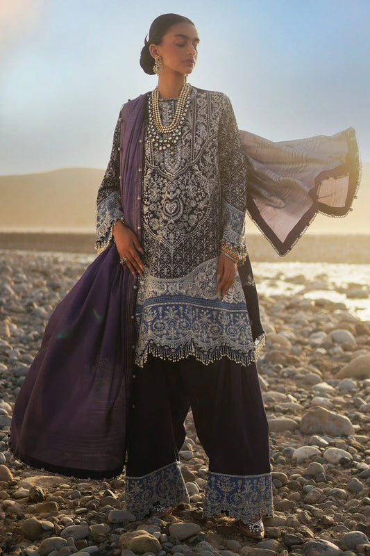 Sana Safinaz 9-B Luxury Lawn Stitched (2023)