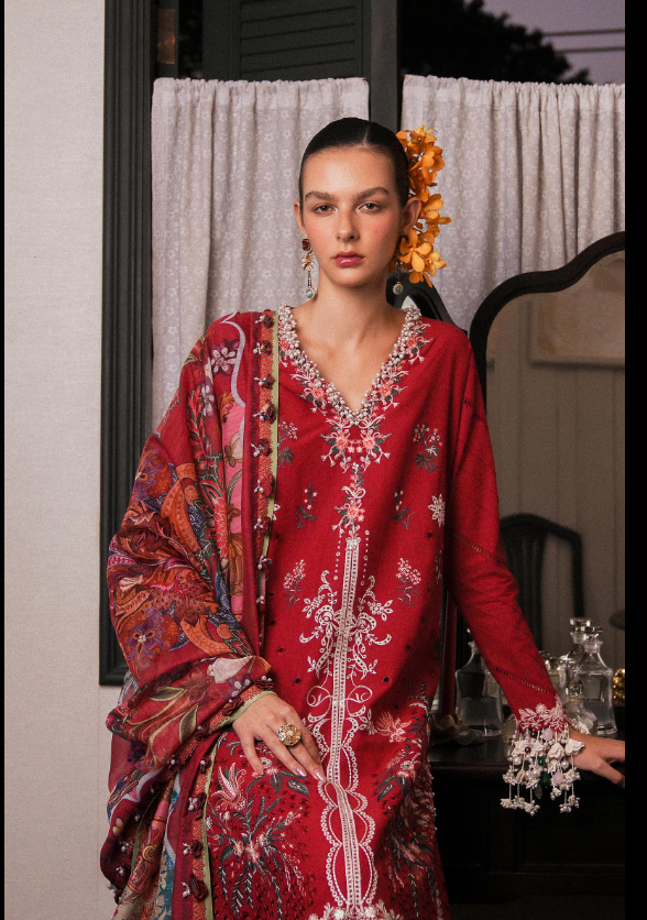 Sana Safinaz 9-A Luxury Lawn Stitched (2025)