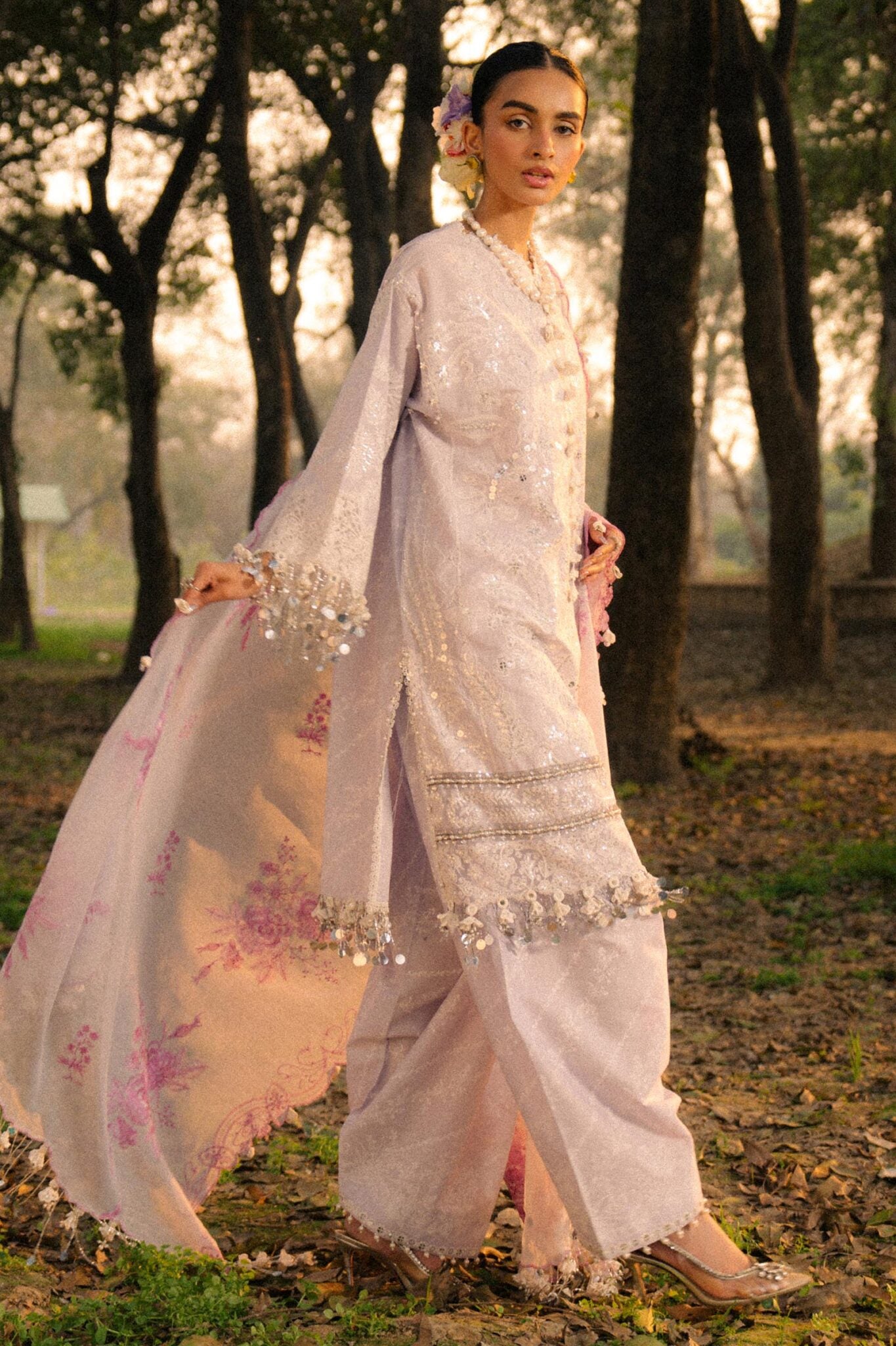 Sana Safinaz 2-B Luxury Lawn Stitched