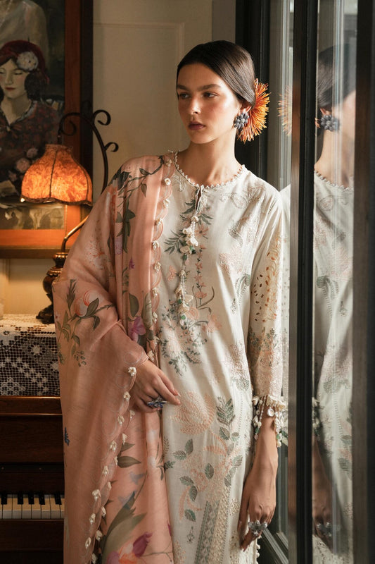 Sana Safinaz 3-A Luxury Lawn Stitched