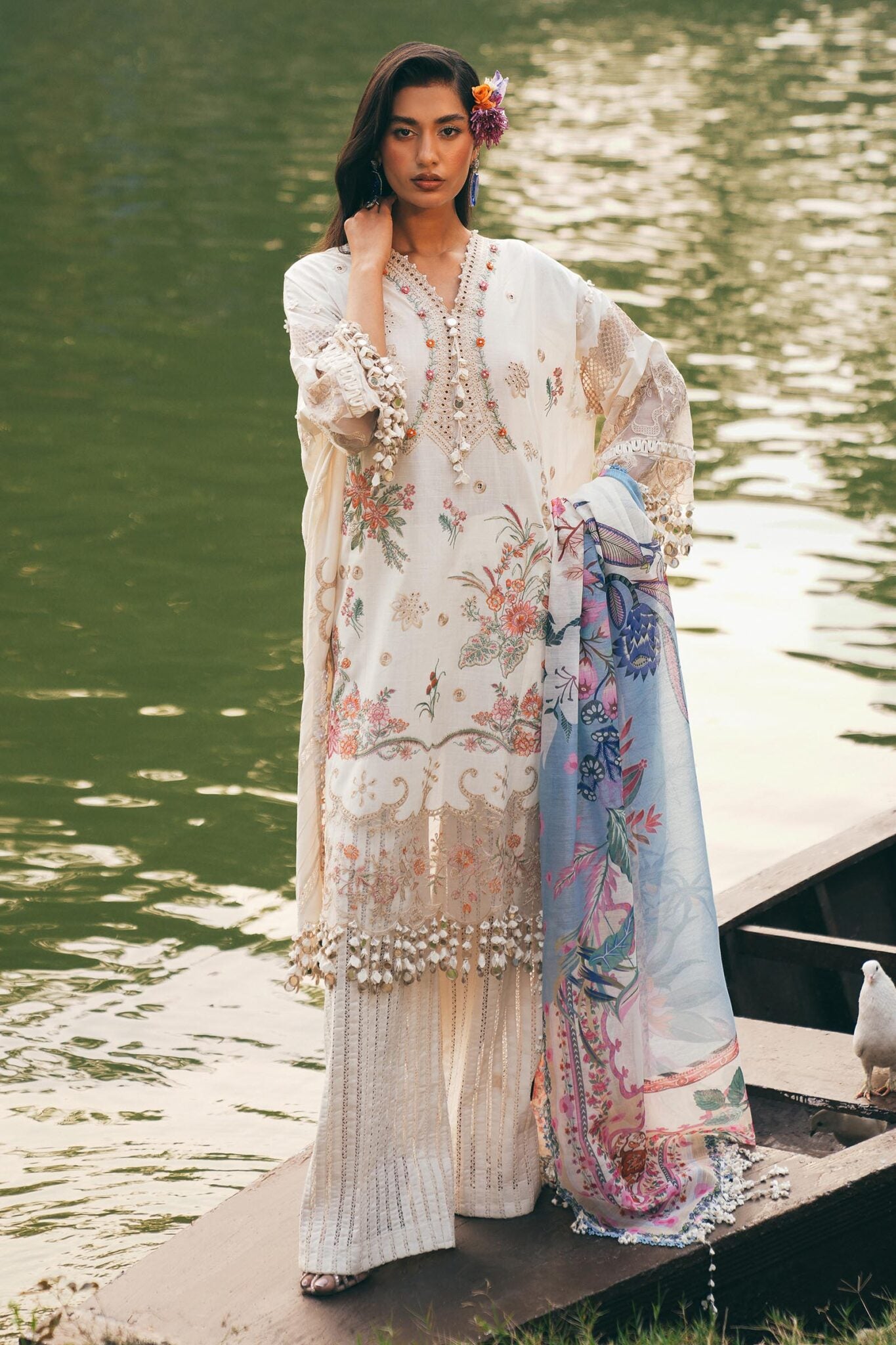 Sana Safinaz 10-B Luxury Lawn Stitched